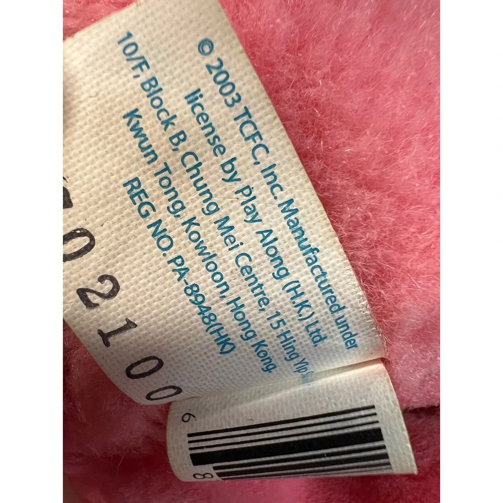 Care Bears Love-a-Lot Bear Pink Plush 2003 Play Along Electronic 12 Inch Toy